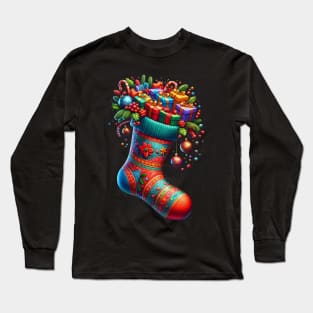 Christmas stocking Long Sleeve T-Shirt